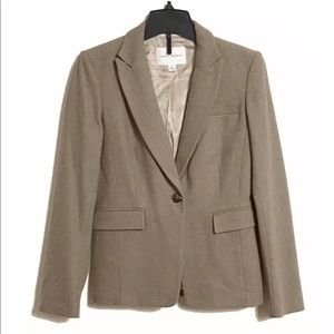 Banana Republic Women's 4 Wool Blend Blazer Jacket